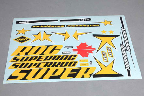 ROC Hobby 1100mm Mxs Decal Sheet ROC-KH111