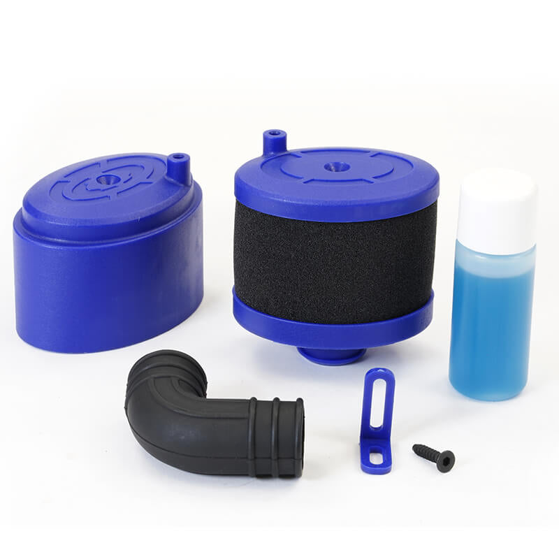 Fastrax Waterproof Air Filter 1:8 w/Air Filter Oil - Blue FAST93B