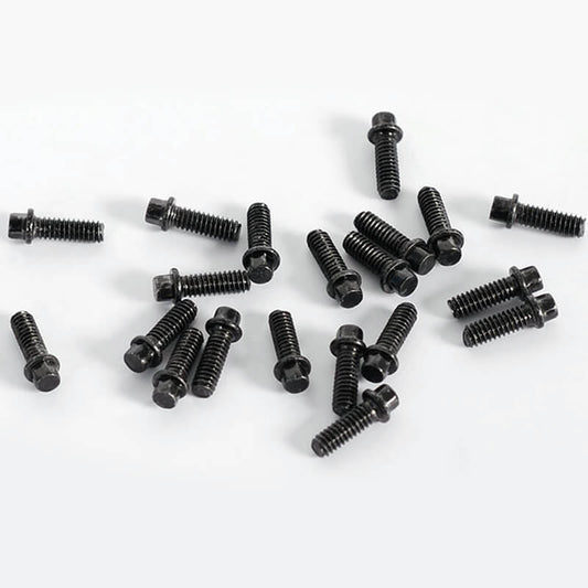 RC4WD Miniature Scale Hex Bolts (M2 X 6mm) (Black) Z-S1198