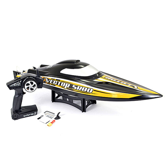 Volantex Vector Sr80 Brushless Boat (No Batt)- Black/Orange V798-4