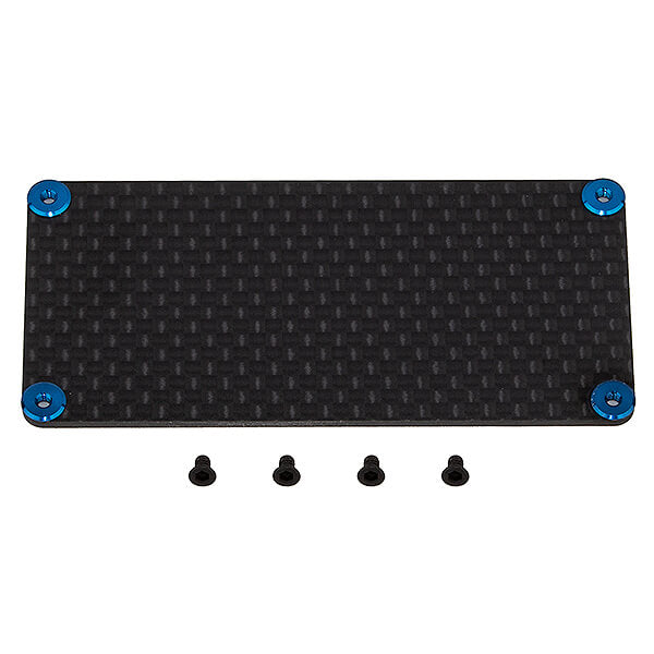 Team Associated RC10B6.4 Ft ESC Weight, Carbon Fibre AS91975