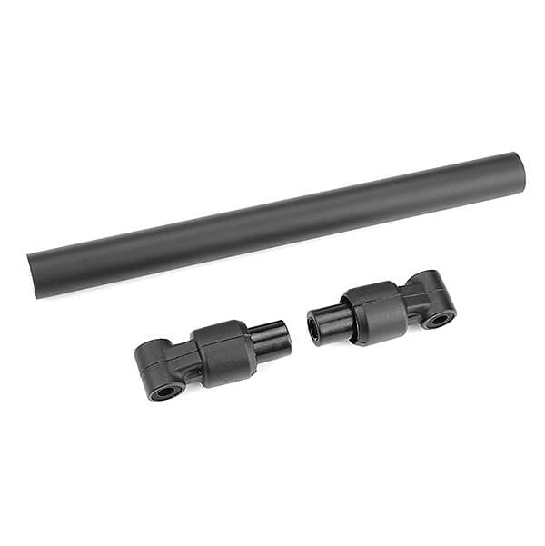 Corally Chassis Tube Rear 130mm Aluminum Black 1 Set C-00180-664
