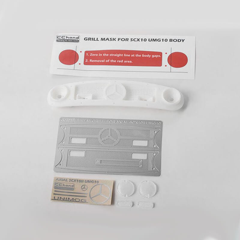 RC4WD Front Grille for Axial 1:10 SCX10 II Umg10 4WD Rock Crawler