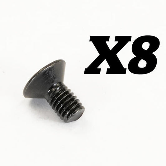 FTX Rokatan Flat Head Cross Screw M3X6 FTX10192