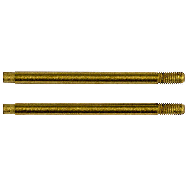 Team Associated 3X24 Shock Shafts V2, Tin (B74) AS91642