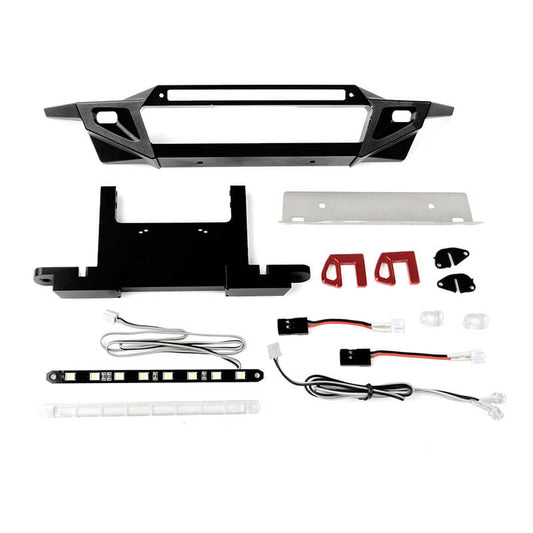 RC4WD Rook Metal Front Bumper with LED for Traxxas TRX-4 2021 Bronco