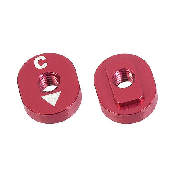 Corally Alum. Excentric Camber Nut C 0 2.0 2pcs C-00120-040