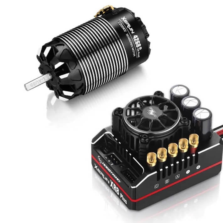 Hobbywing Combo Xr8 Plus G2S ESC & 4268 G3 Off 2200kv Motor HW38020501