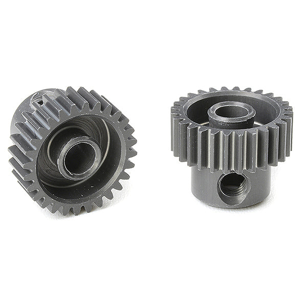 Corally 64 dp Pinion Short Hard Anodised Al7075 28 Teeth Shaft Dia. 3.17mm