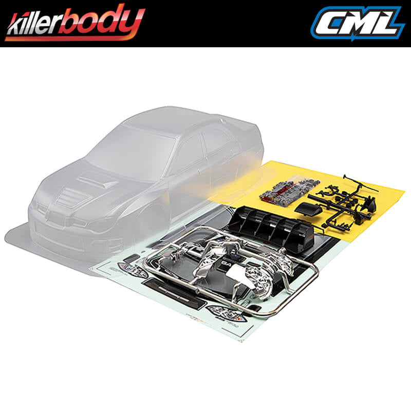 Killerbody Subaru Impreza Wrc 2007 Clear Body Kit KB48761