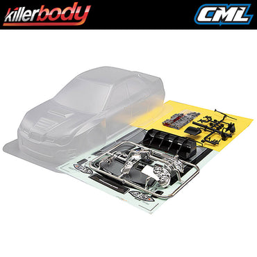 Killerbody Subaru Impreza Wrc 2007 Clear Body Kit KB48761