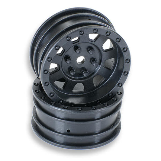 FTX Outback Hi-Rock Wheels - Black (Pr) FTX9266B
