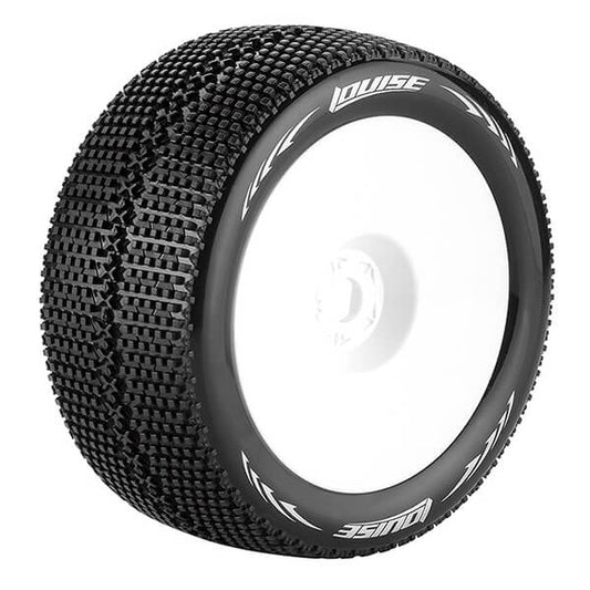 Louise RC T-Turbo 1:8 Fr/Rr Soft 0 Offset White L-T3112SW