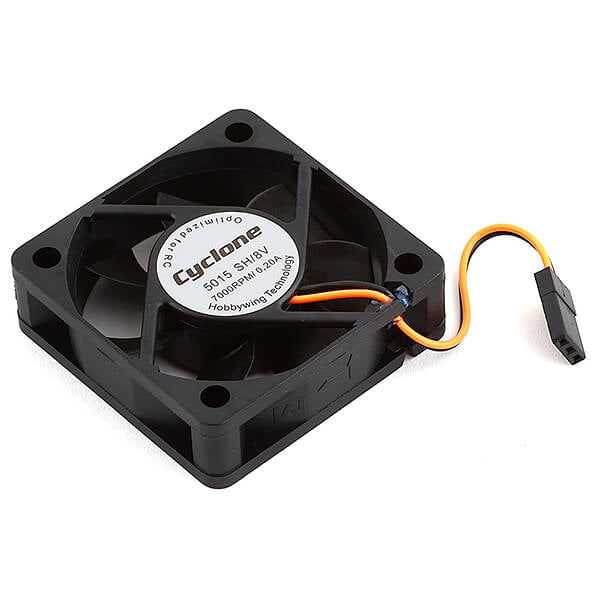 Hobbywing Fan 5015Sh 8V 70,000 RPM 0.20A Black A0 (Max4 Hv) HW86080131