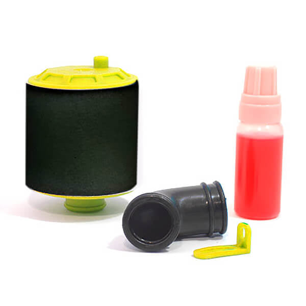 Fastrax 1:10 Air Filter Re-Buildable - Yellow FAST851Y