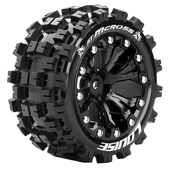 Louise RC St-Mcross 1:10 Soft Bearing Black Gp Jato 2Wd Fr L-T3272SBB