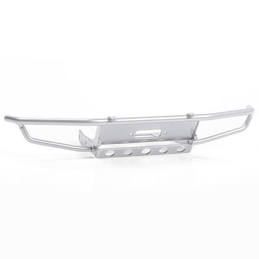RC4WD Guardian Steel Front Winch Bumper for Axial 1:10 SCX10 II Umg10 (Silver)