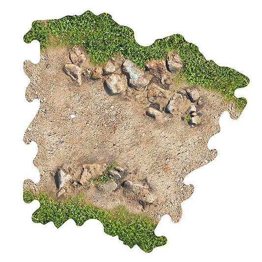 Crawler Park 3 X Rock Bend for 1:24 RC Crawler Park Circuit TWDTRK001