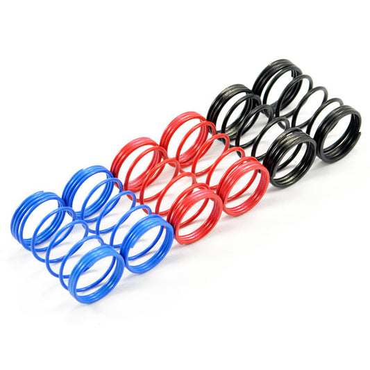 Fastrax 1:10 55mm Spring Set Soft/Blue,Med/Red,Hard/Black FAST155-S