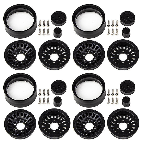 Element RC Enduro Urbine Wheels 1.55In Black EL42112
