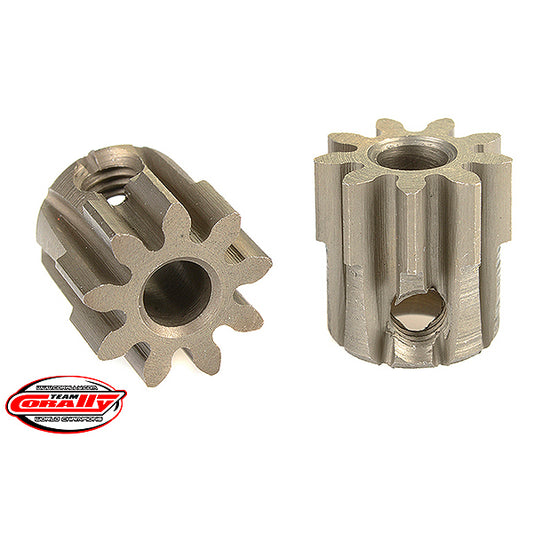 Corally 32 dp Pinion Short Hardened Steel 9 Teeth Shaft Dia. 3.17mm