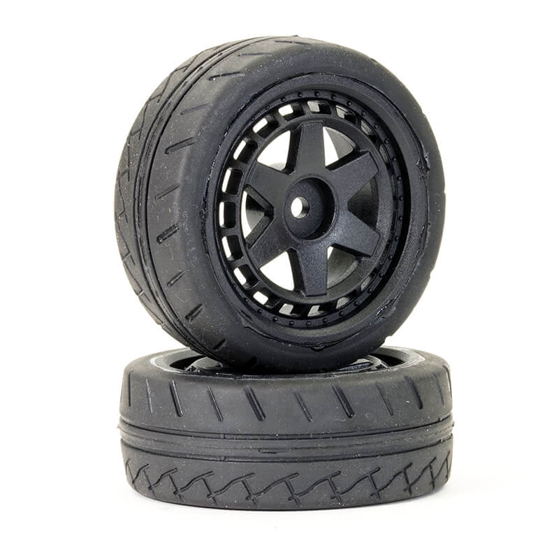 FTX Stinger Front 26mm Rubber Wheel/Tyres (Pr) FTX10570