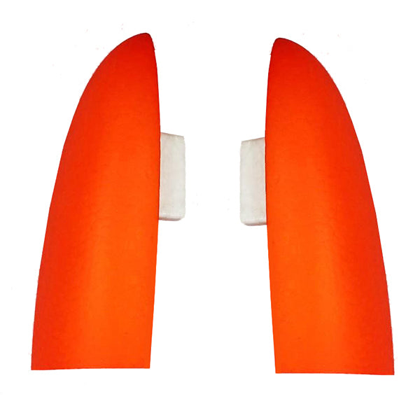 Dynam Cessna C188 Wing Tips (Orange) DYN-C188-06-O