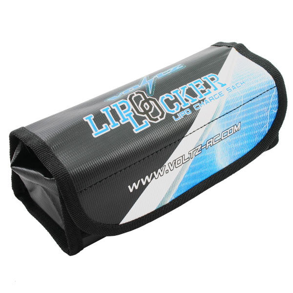 Voltz Charge Vault LiPo Locker Box/Bag 18.5cm X 7.5cm X 6Cm