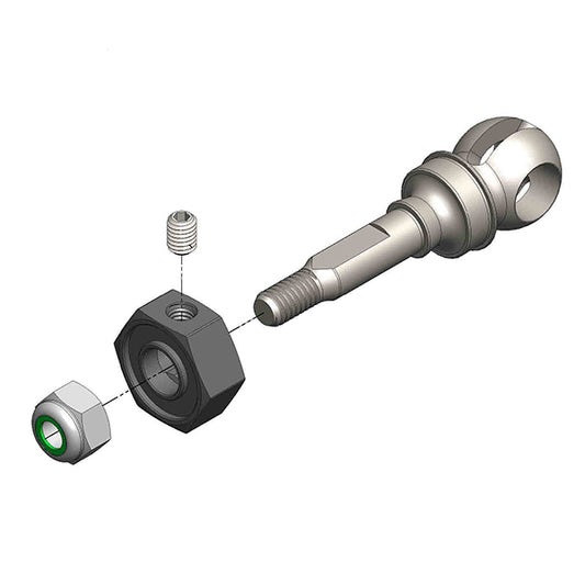 MIP X-Duty, CVD Axle, 11mm Offset w/10mm X 5mm Bearing MIP18151