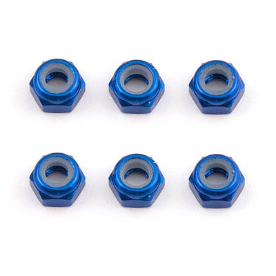 Associated Ft M3 Locknut Blue Aluminium AS31550