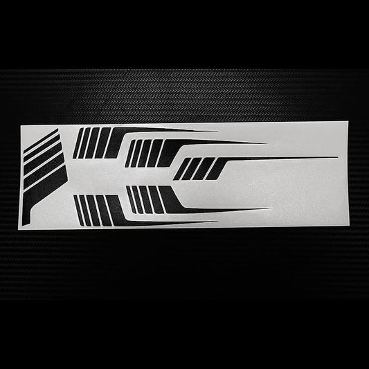 RC4WD Clean Stripes for 1987 Toyota Xtracab Hard Body (Black Z-B0226