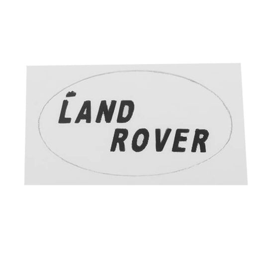 RC4WD Rear Logo Decal for Js Scale 1:10 Range Rover Classic Body