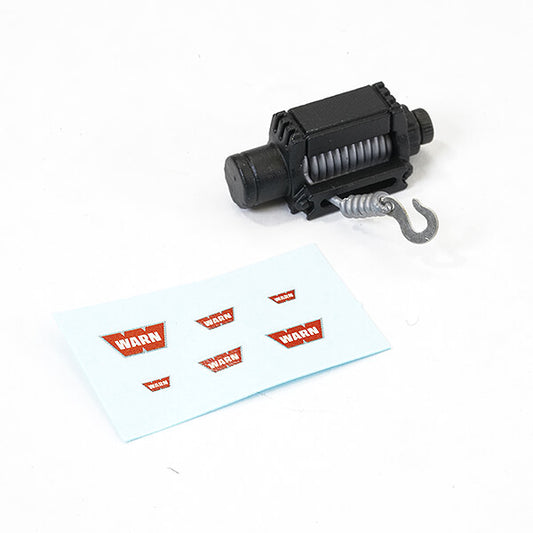 Fastrax 1:24 Imitation Front Bumper Winch FAST2407