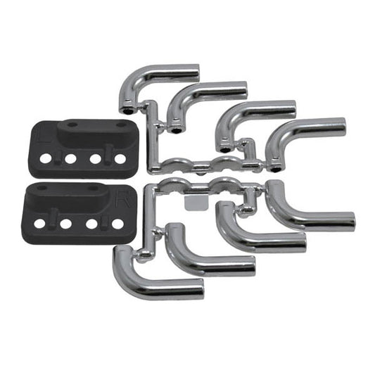 RPM Zoomies Mock Exhaust Headers - Chrome RPM70853