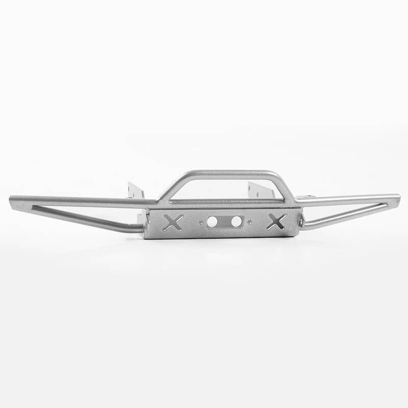 RC4WD Luster Metal Front Bumper for Axial SCX10 II 1969 Chevrolet Blazer (Silver)