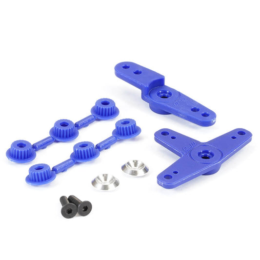 Fastrax Super Servo Horn 2 Blue FAST445B