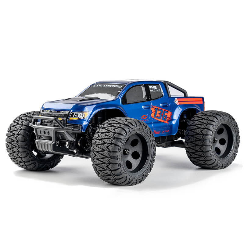 FMS FCX24 1:24 Chevrolet Colarado Truck RTR RC Car - Blue FMS12421BDRTRBU