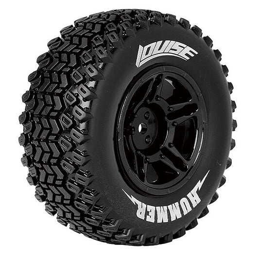 Louise RC Sc-Hummer 1:10 Fr/Rr Soft Arrma Senton 6S Hex 17 Black L-T3224SBM