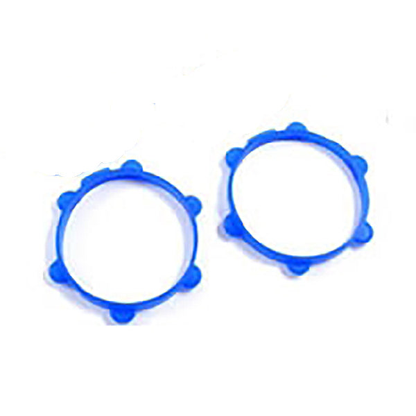 Fastrax 1:10 Rubber Tyre Bands Blue (Pair) FAST0176