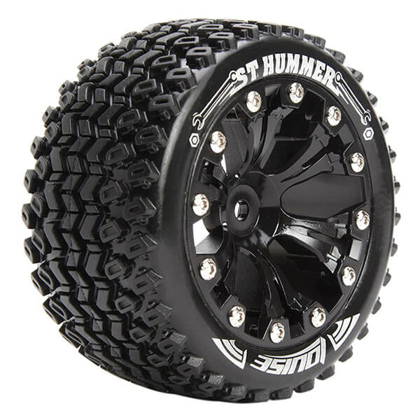 Louise RC St-Hummer 1:10 Soft Bearing Black Gp Jato 2Wd Fr L-T3209SBB