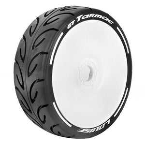 Louise RC GT-Tarmac 1:8 Fr/Rr Super Soft Hex 17mm White L-T3285VW