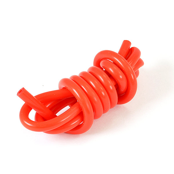 Fastrax Superflex Silicone Tubing Fluo Red (1 Meter) FAST940R