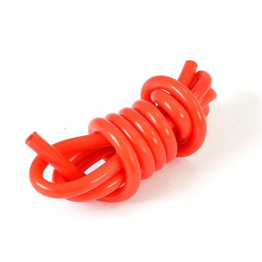 Fastrax Superflex Silicone Tubing Fluo Red (1 Meter) FAST940R