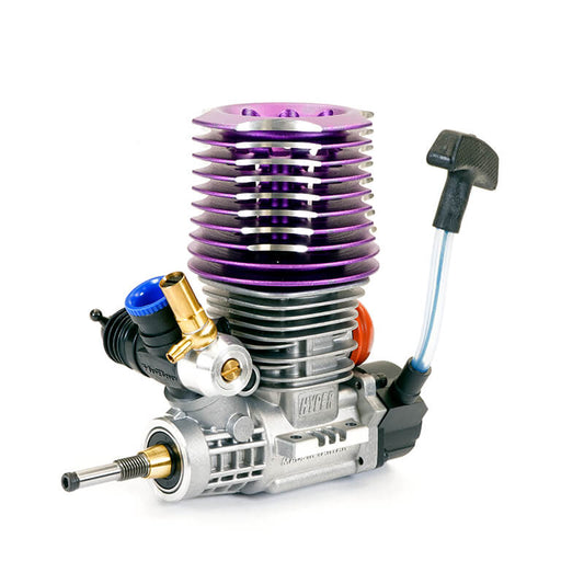 HoBao Hyper .21 3-Port Pull Start Engine (Turbo Plug) - New Cops H2132T2