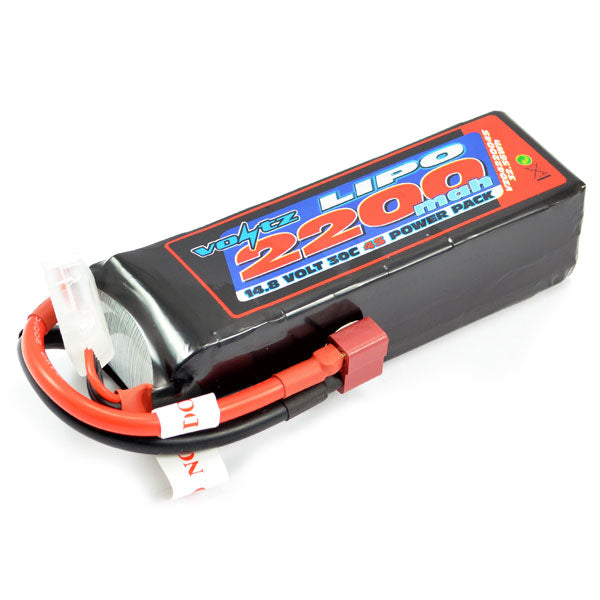 Voltz 2200mAh 4S 14.8V 30C LiPo Battery