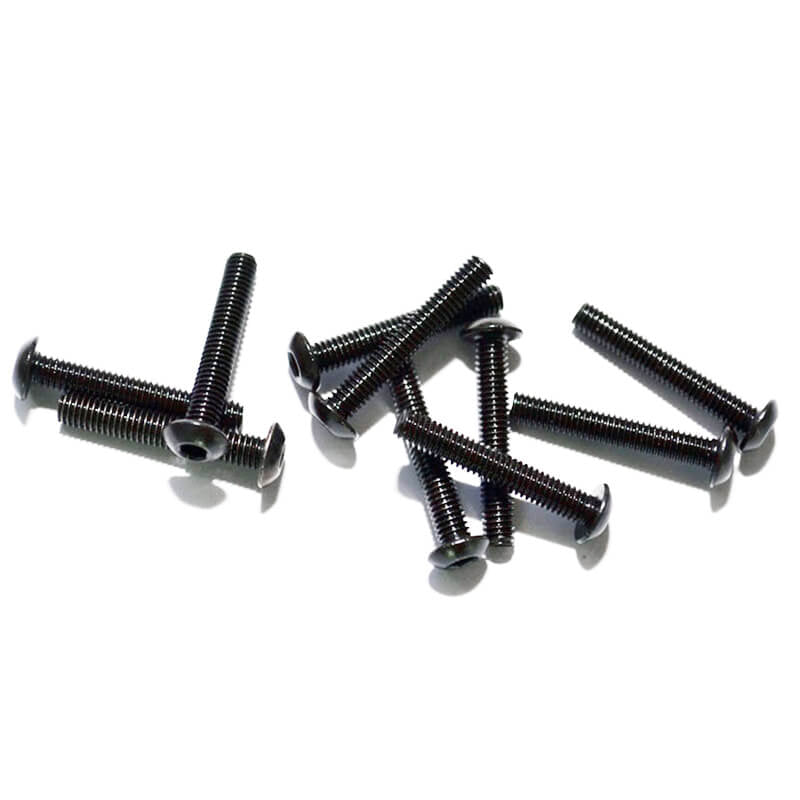 RC4WD Steel Button Head Cap Screws M3 X 18mm (10) Z-S0657