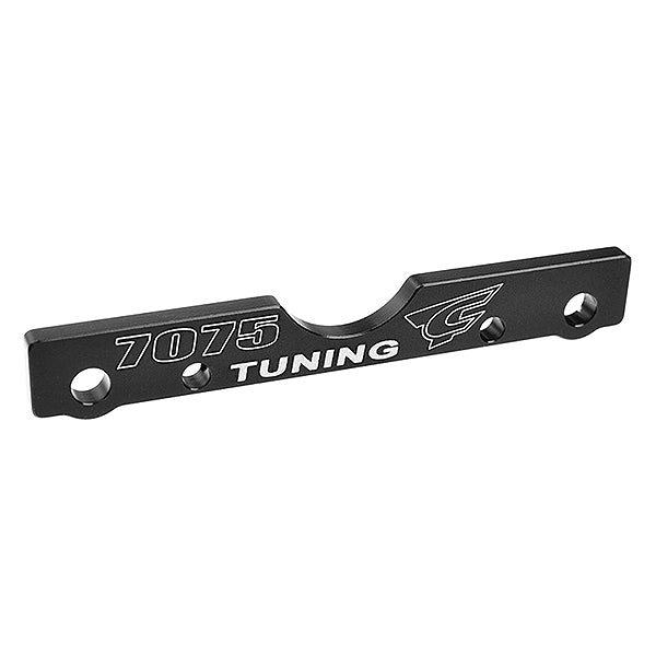 Corally Suspension Arm Mount FR Swiss 7075 T6 3mm Hard Bl. C-00180-682