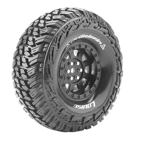 Louise RC Cr-Griffin 1:10 Super Soft Black Hex 12mm L-T3230VB