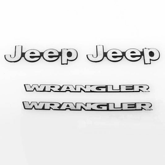 RC4WD 1:10 Metal Logo for Tamiya Cc01 Wrangler