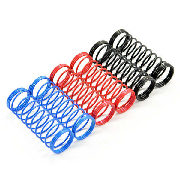 Fastrax 1:10 85mm Spring Set Soft/Blue,Med/Red,Hard/Black FAST157-S